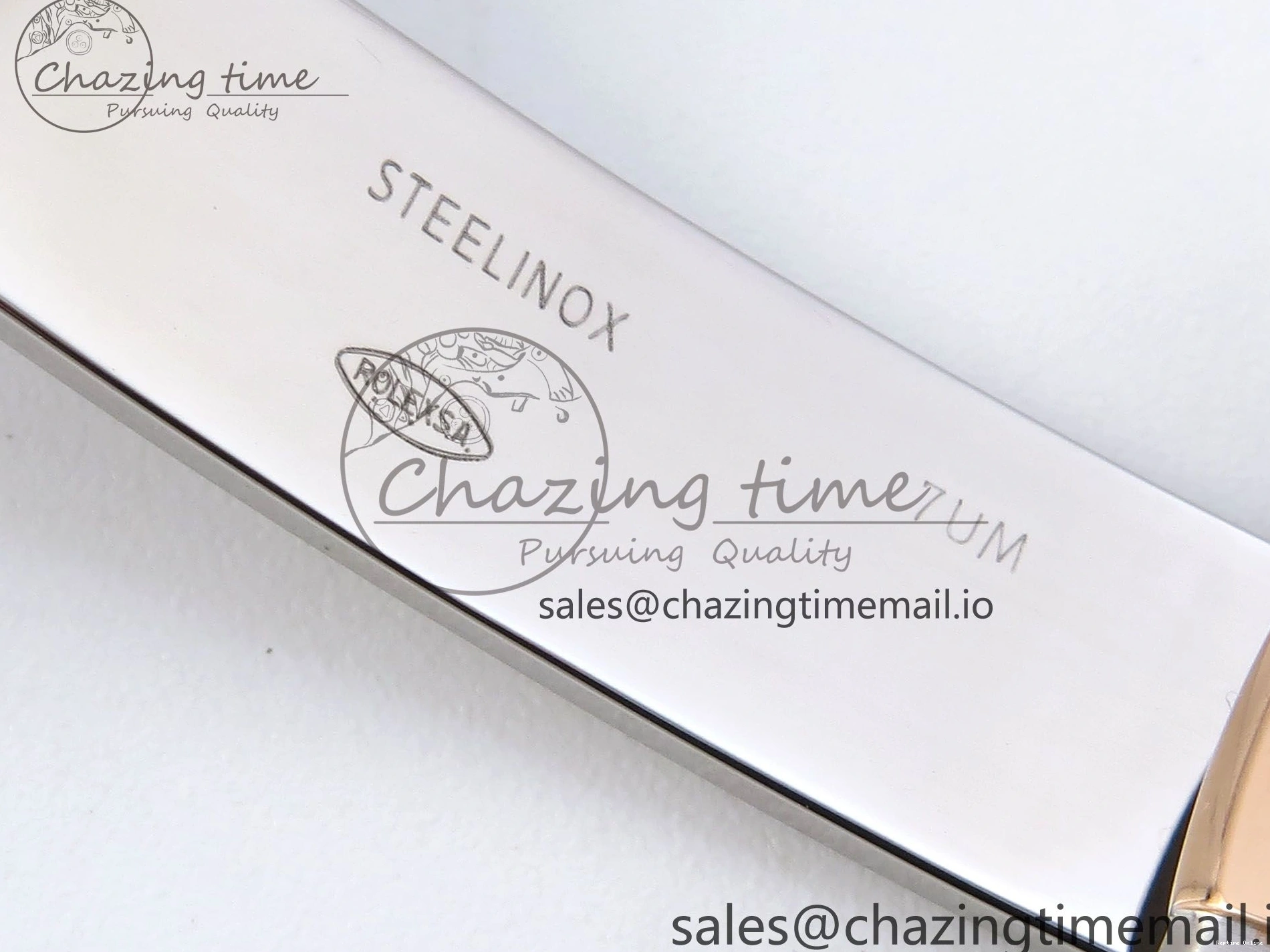 1222 TechFriendly DateJust 36 126231 EWEF Best Edition Gray Stick Dial on SS RG Oyster Bracelet A 661